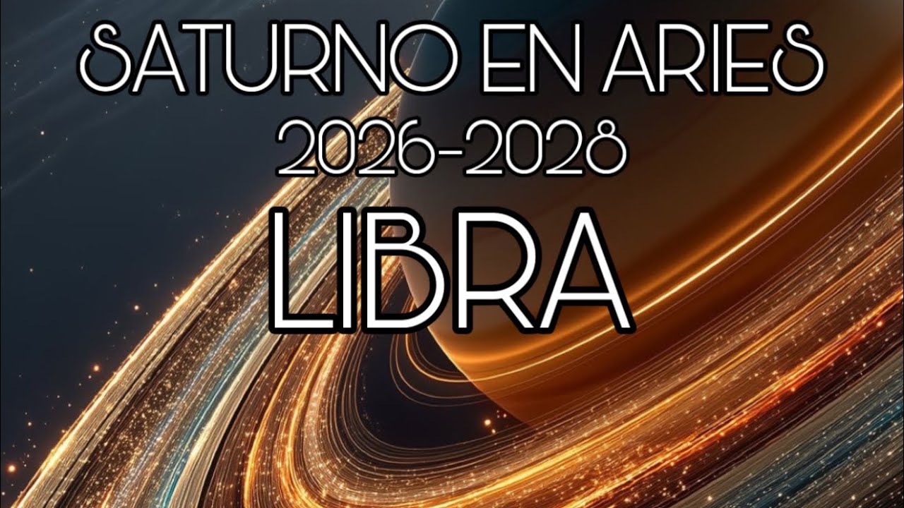LIBRA ♎️ SATURNO EN ARIES…✨LA NUEVA OPORTUNIDAD ESTÁ FRENTE A TI!!!✨…🙌🏻🙌🏻🙌🏻