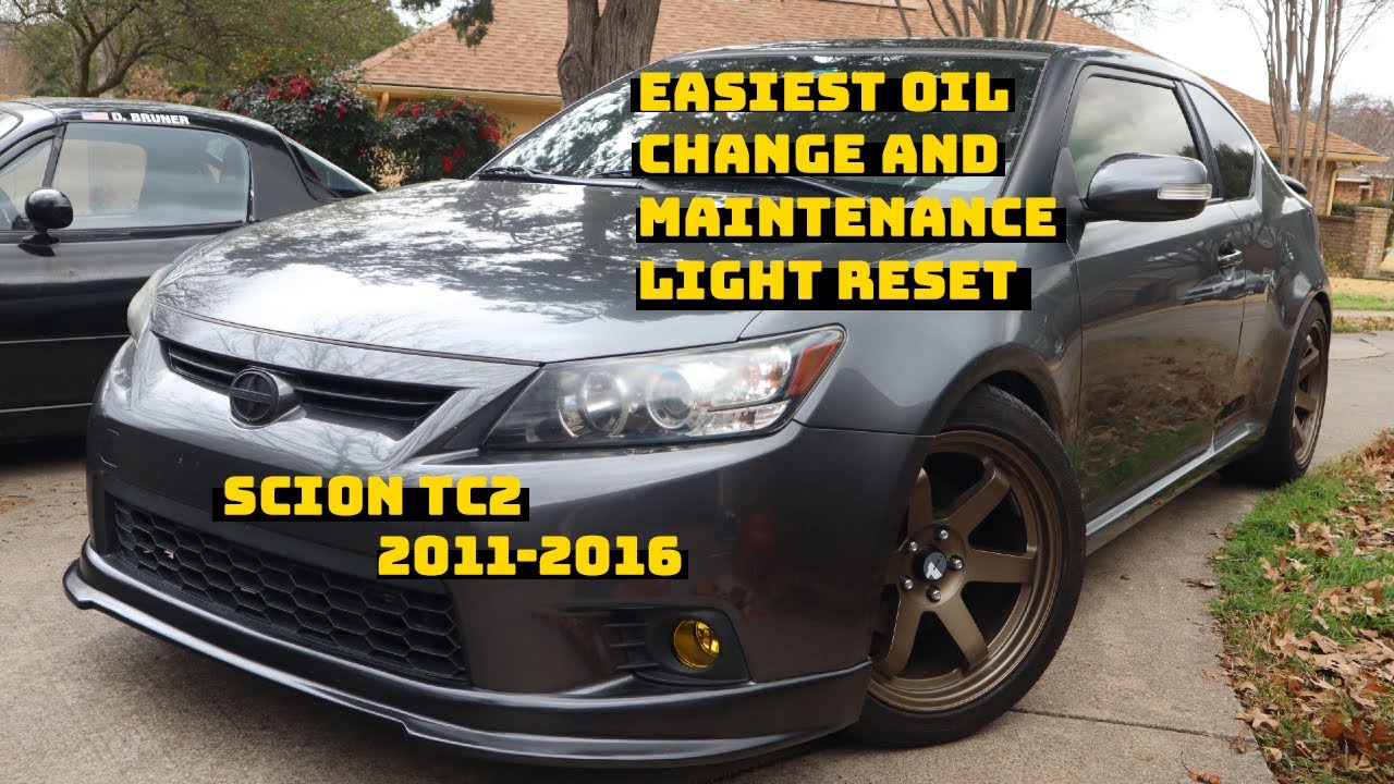 Scion TC2 (2011–2016) Как заменить масло менее чем за 10 минут (необходимые инструменты, объём ма...