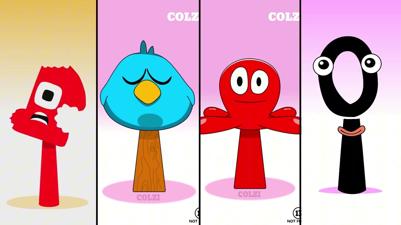Sprunki OC ALL Numberblocks | Compilation Incredibox #sprunki #numberblock