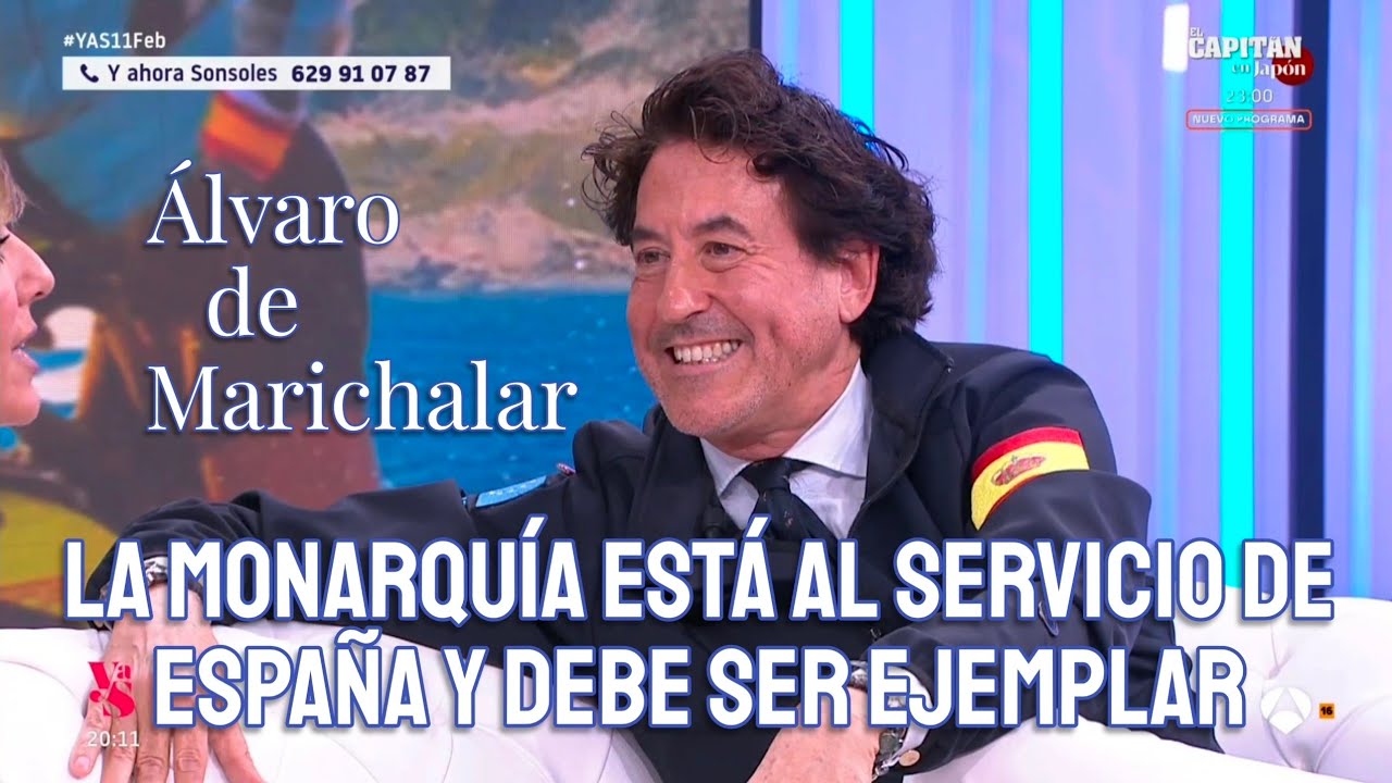 Álvaro de Marichalar clarísimo en A3, la Monarquía está al servicio de España y debe ser ejemplar