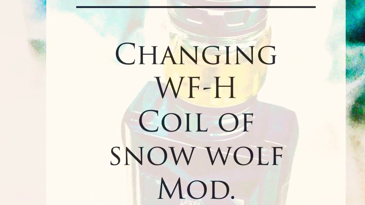 :-) &ldquo;💨Snowwolf coil replacement&rdquo;💨 vape 💨 mfeng baby kit tank
