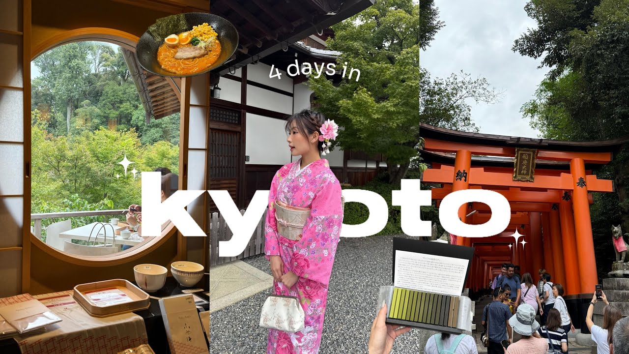 🇯🇵 Best things to do in Kyoto Japan ⛩️ 4 days Itinerary | best ramen & unagi rice