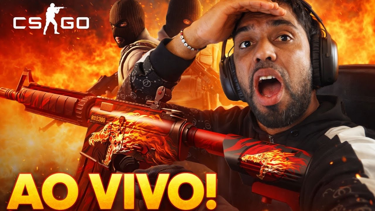 ✅LIVE AO VIVO CS:GO / CS2 –“Tentando não tiltar  (impossível)” 😱  Usa o Código GARCIATV no CSGO.NET