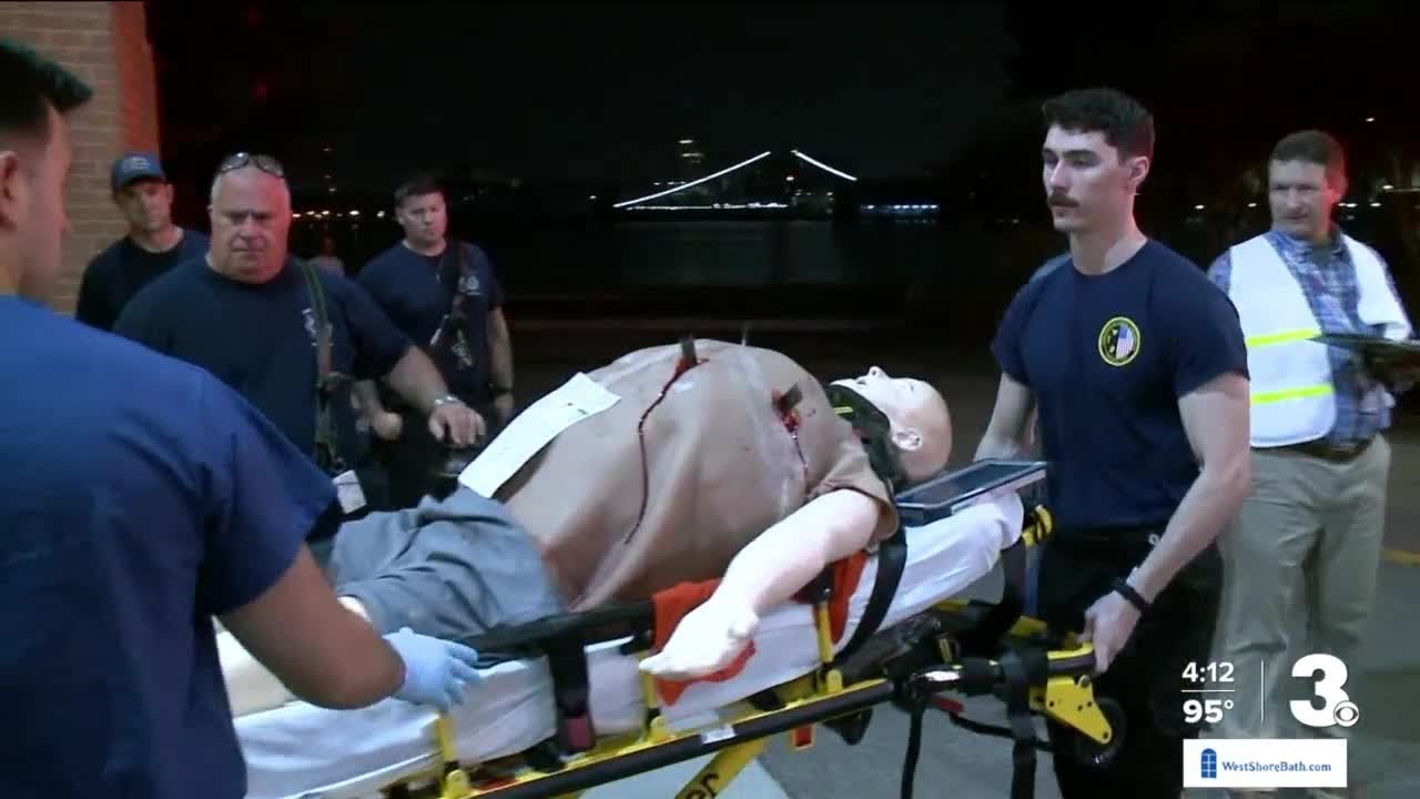 Naval Medical Center Portsmouth conducts mass casualty simulation