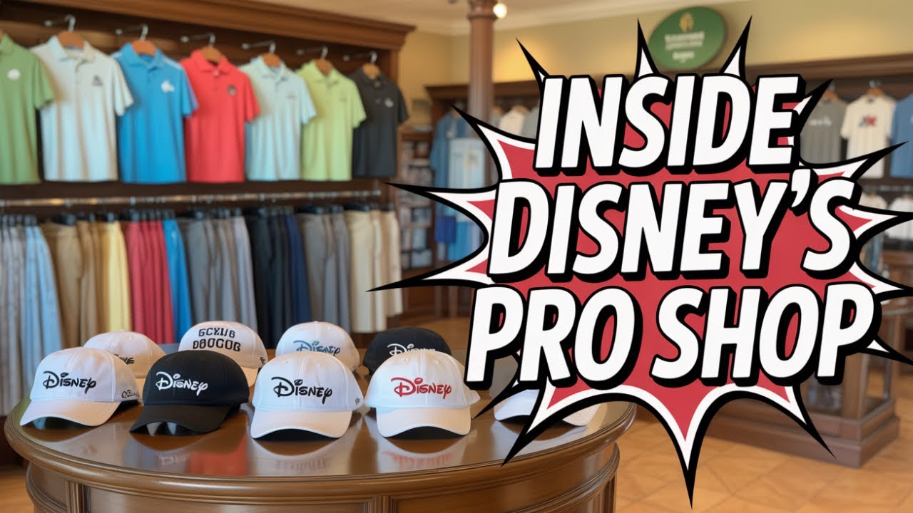 The Disney Pro Shop: Where Golf Meets Fantasy