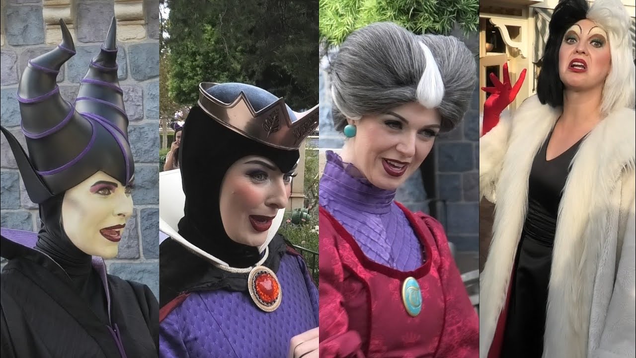 Villains Characters Disneyland 2025
