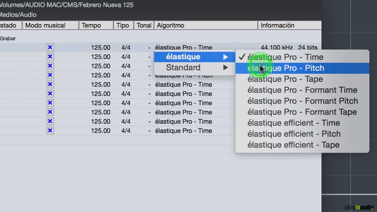 Cubase PRO 8.5 - El Nuevo Algoritmo élastique PRO v3