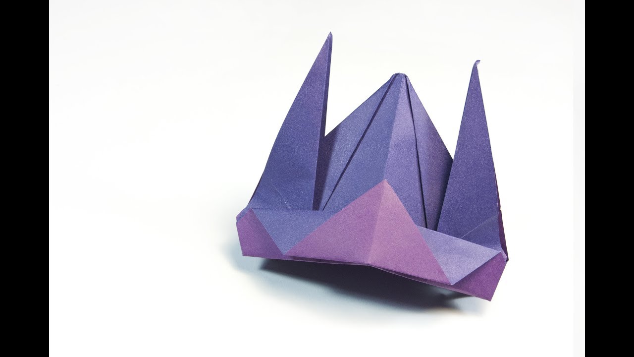 How To Make An Origami Samurai Hat 2