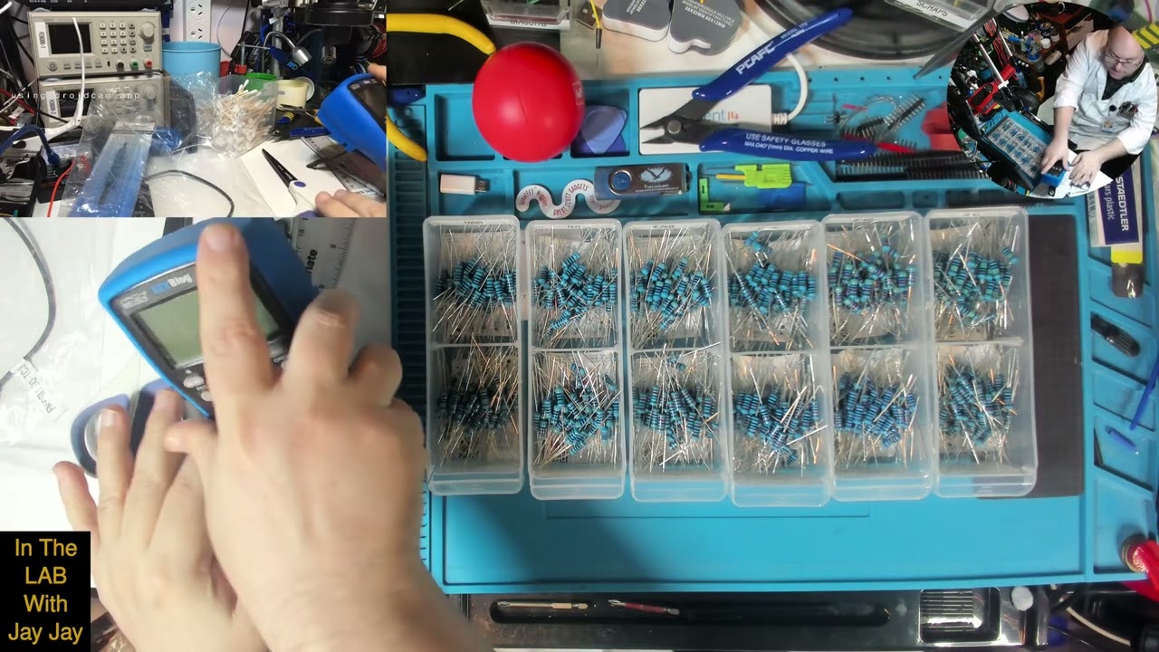 Mail Call #39: 1/4 W, 1/2 W, and 1 W Resistors from AliExpress | In The Lab With Jay Jay