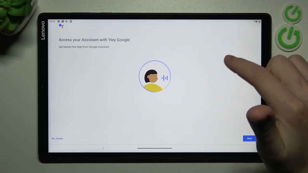 How to Activate Hey Google of Google Assistant on LENOVO TAB M10+? - Find Assistant Settings