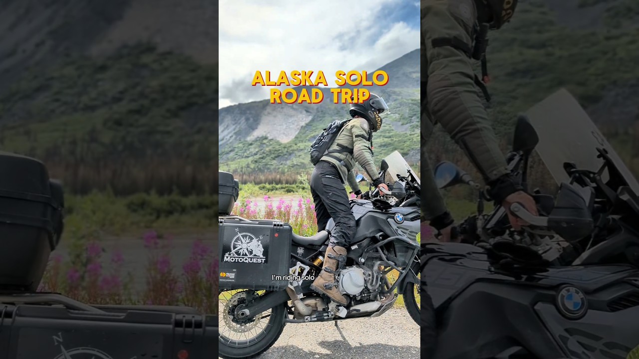 Solo motorcycle ride through Alaska - day 2 #motovlog #motorcycletravel