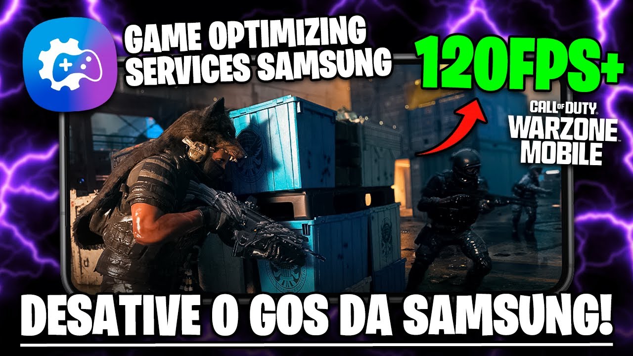 COMO DESATIVAR O GAME OPTIMIZING SERVICES DA SAMSUNG! | Desative o GOS e ganhe FPS nos JOGOS!