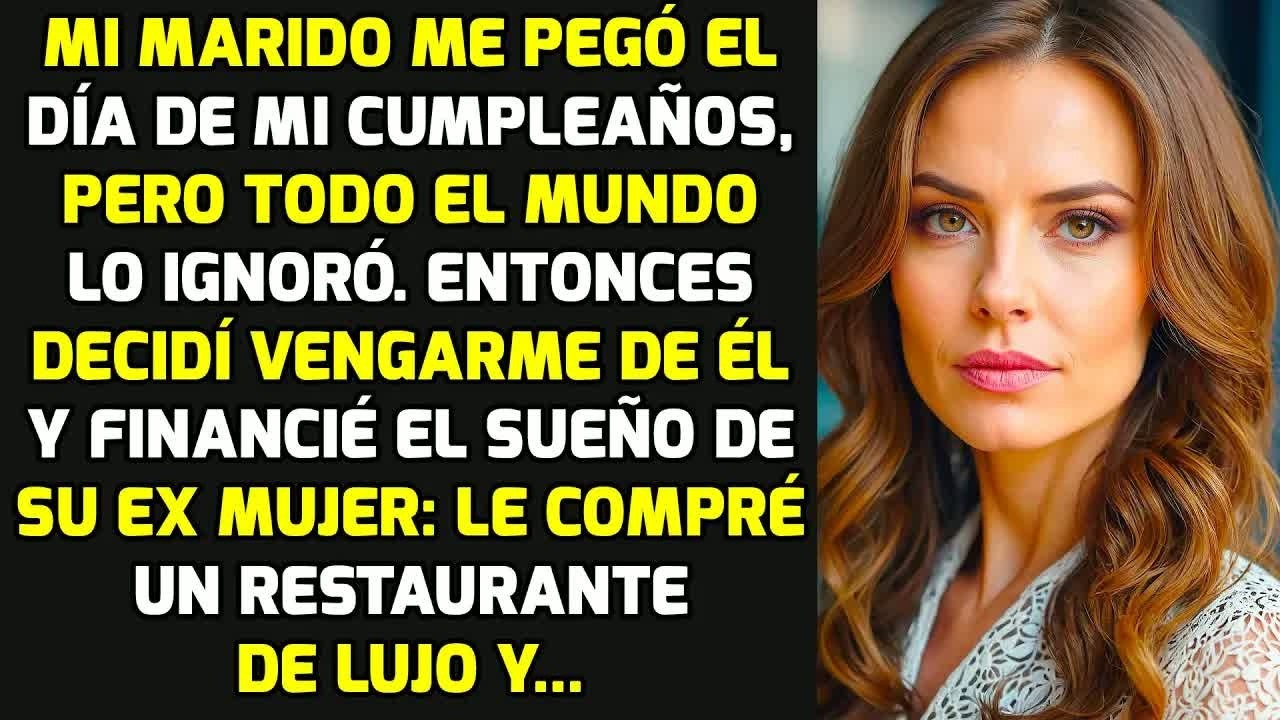 Mi Marido Me Golpeó El Día De Mi Cumpleaños. Pero Me Fui Con El Boleto Ganador Y.. HISTORIAS LA VIDA