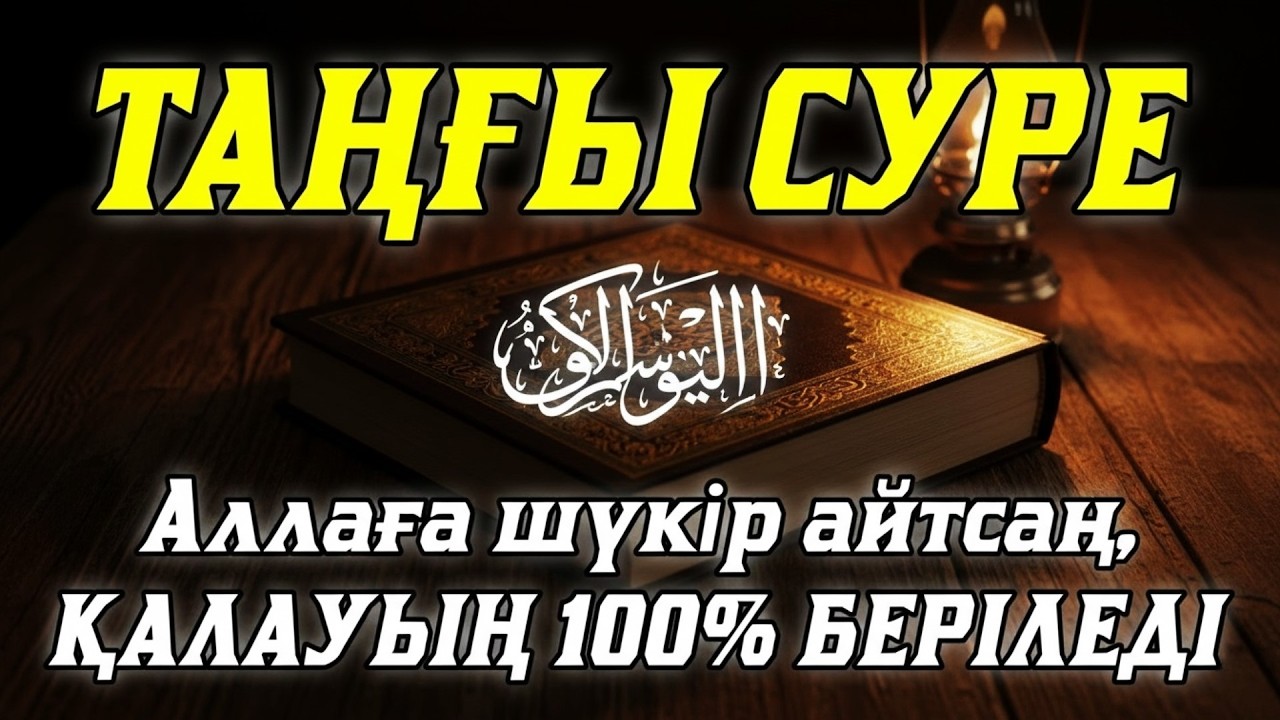 Таңғы Сүремен Үйіңізді Жамандықтан Тазартып, Береке Мен Байлықты Еселеңіз! 💖
