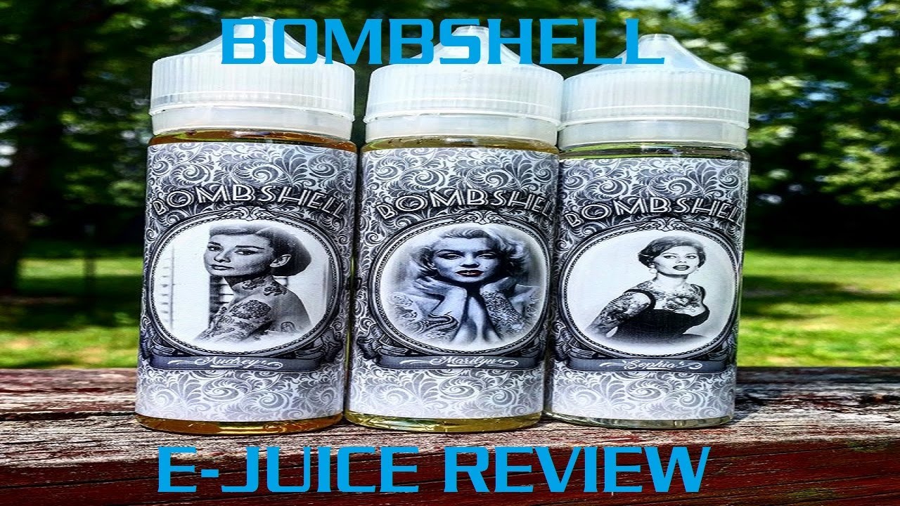 BOMBSHELL HIGH CLASS VAPE CO EJUICE REVIEW