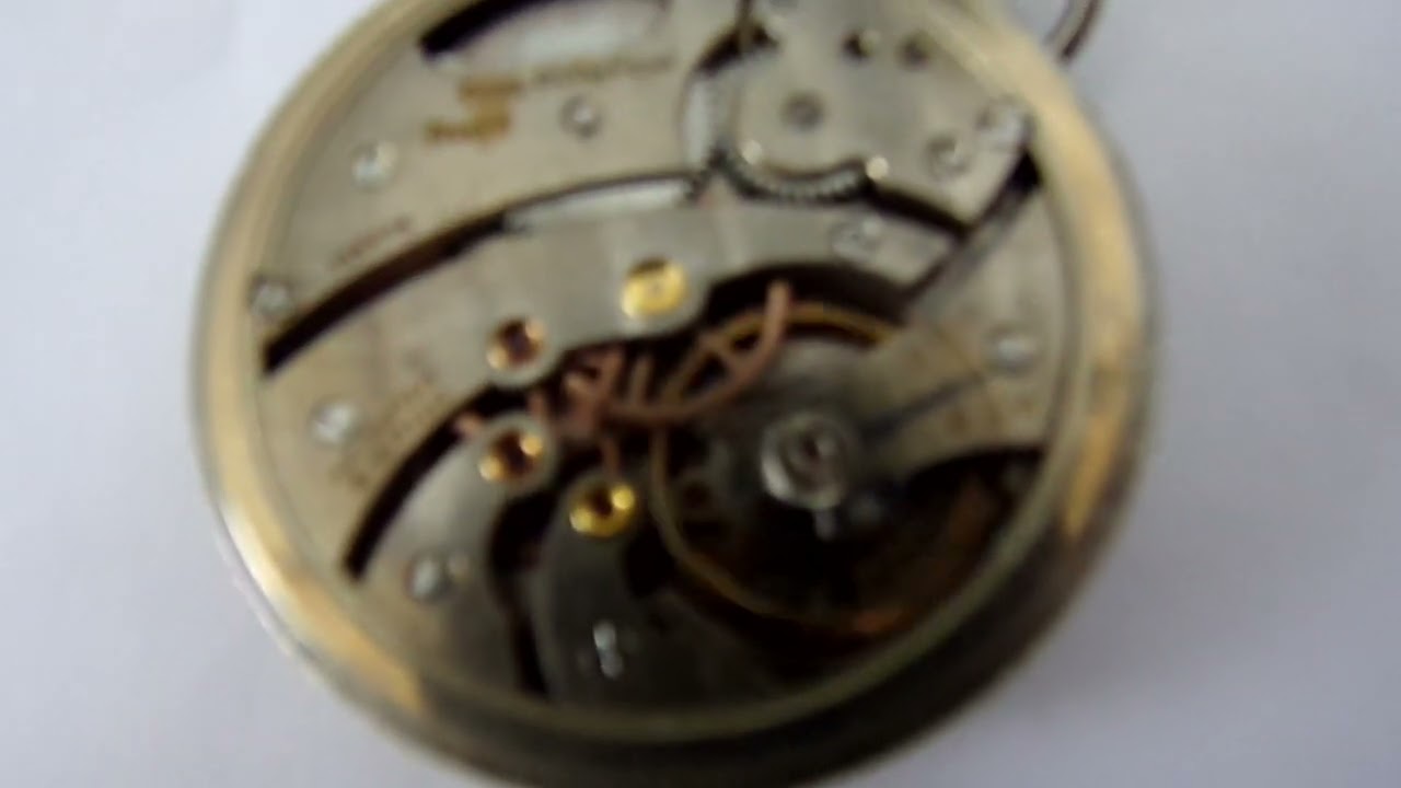 Reloj de bolsillo suizo Paul Ditisheim Solvil Funcionando B1