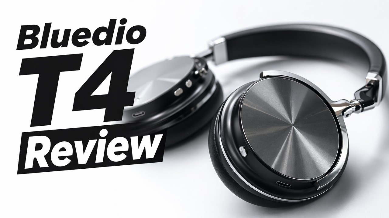 Bluedio T4 (Turbine) Active Noise Cancelling Wireless Headphones Review