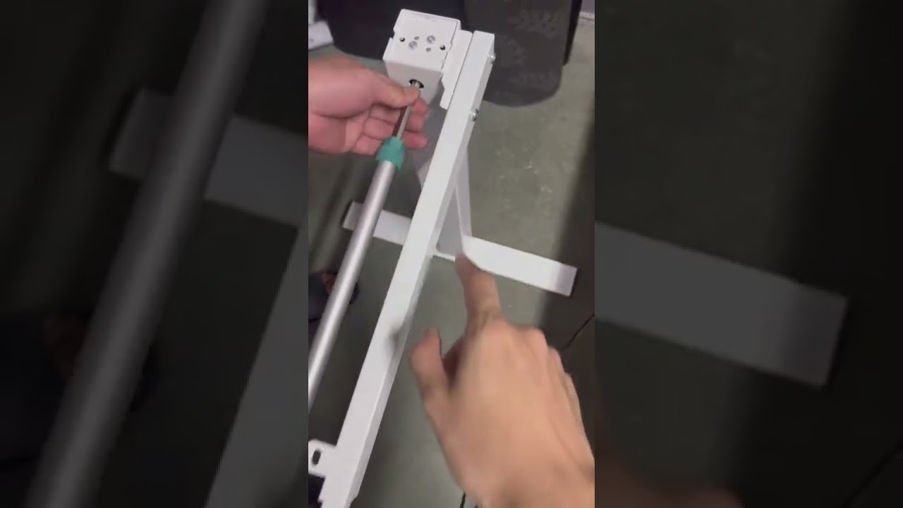 The solution of one leg (electric height adjustable desk) is stuck