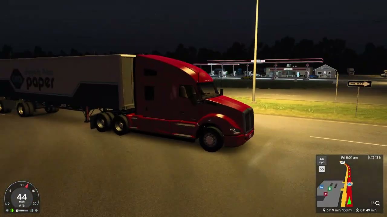 American Truck Simulator: Louisiana new map. Vol. 23