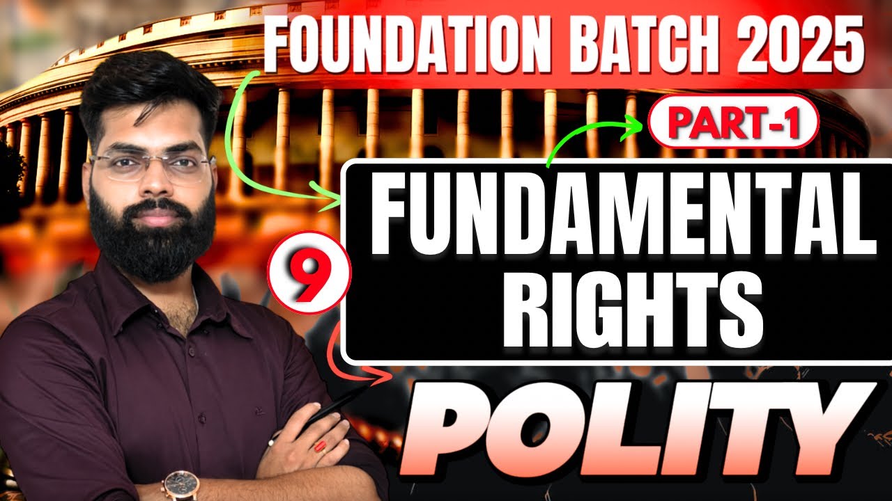 🔥 Fundamental Rights Part 1 | Indian Constitution | Complete Explanation