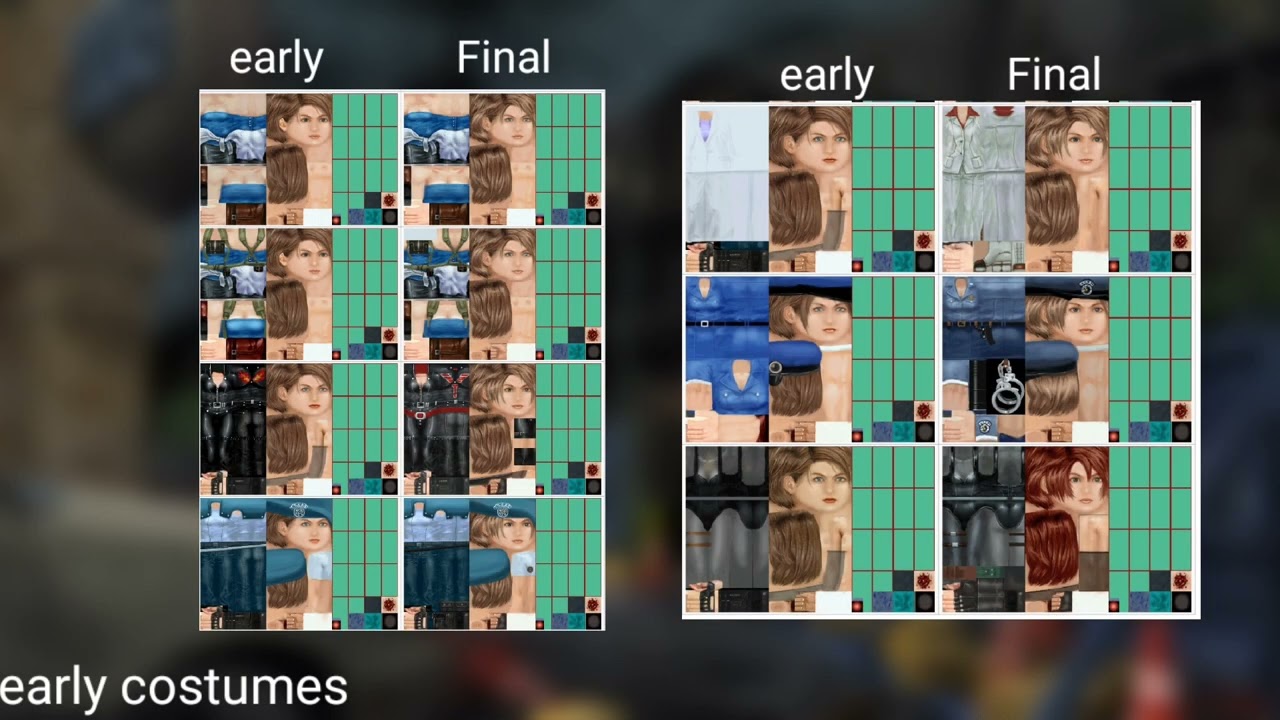 All beta and unused content in the original resident evil 3
