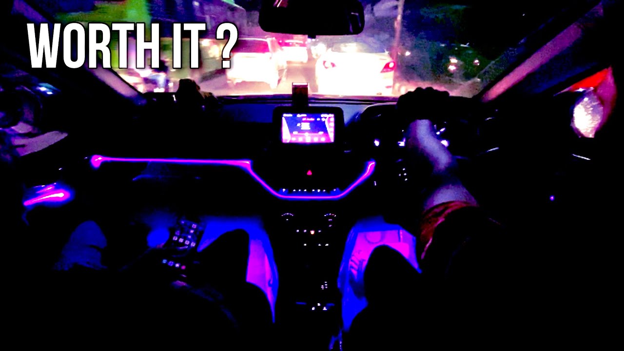 😍Tata nexon ambient light installation | atmosphere light 🔥| nexon interior modification | Mv Modz