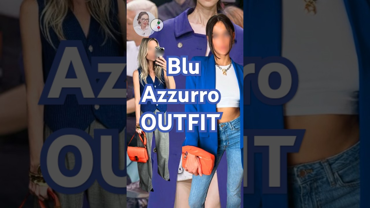 OUTFIT BLU e AZZURRRO trend moda | Patoo 74| abbigliamento donna