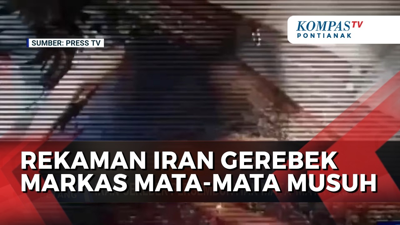 Rekaman Iran Gerebek Markas Persembunyian Mata-Mata Israel