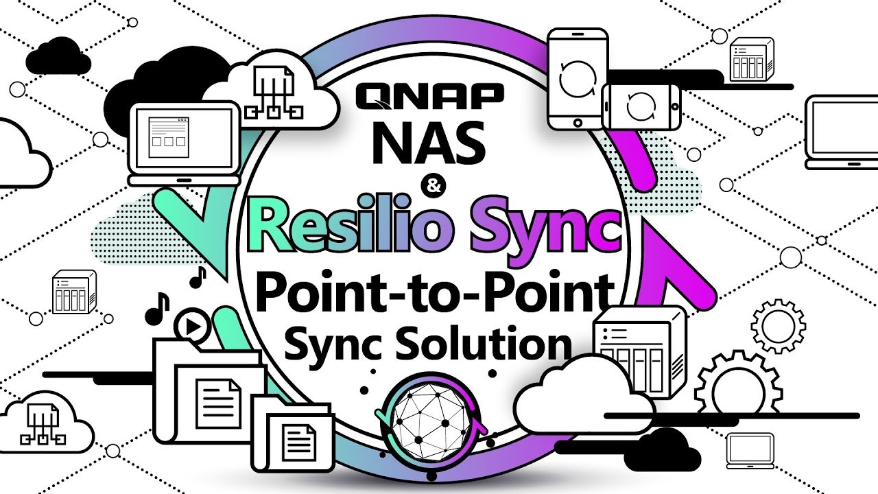 Use QNAP NAS and Resilio Sync to build a Point-to-Point sync solution