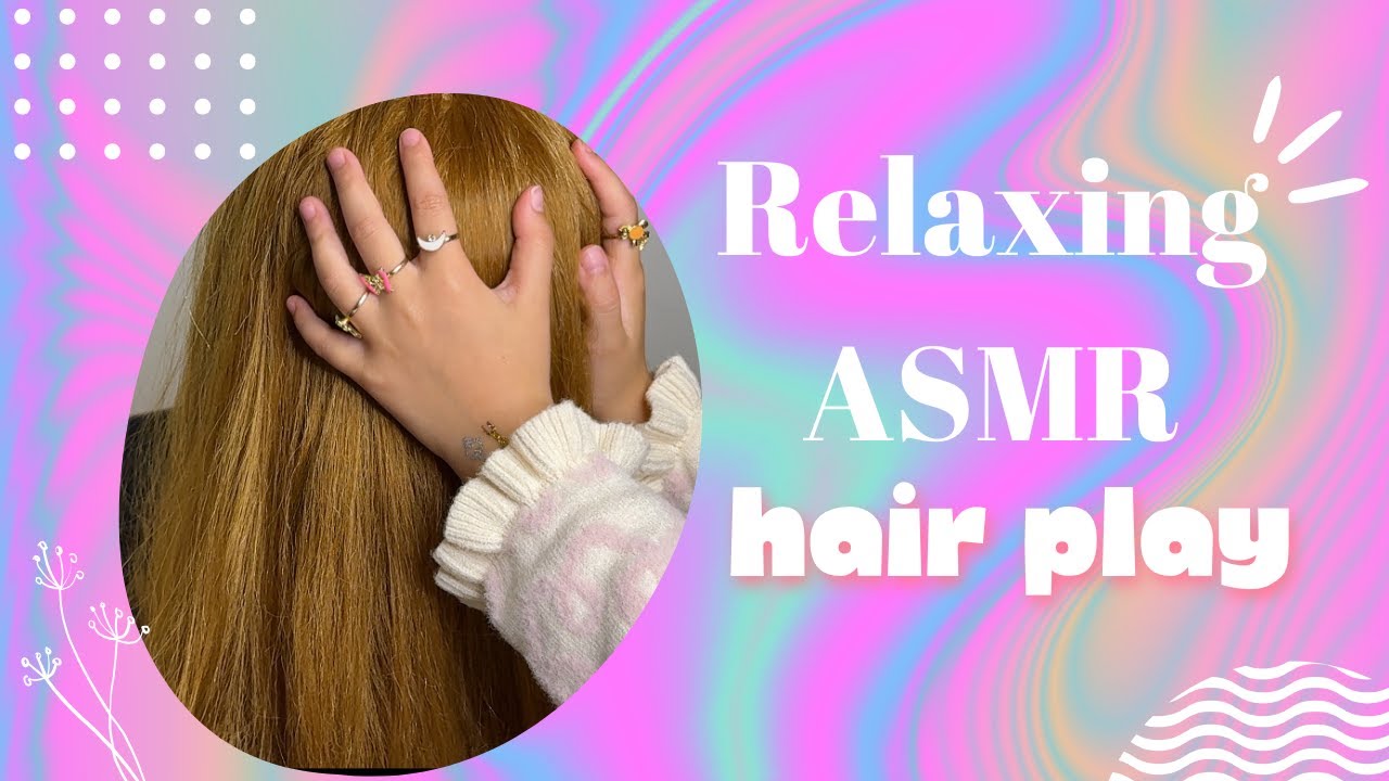 🌸 Relaxing ASMR Soft Hair Brushing & Whispered Styling | Mannequin Hair Care & Head Massage 🌸