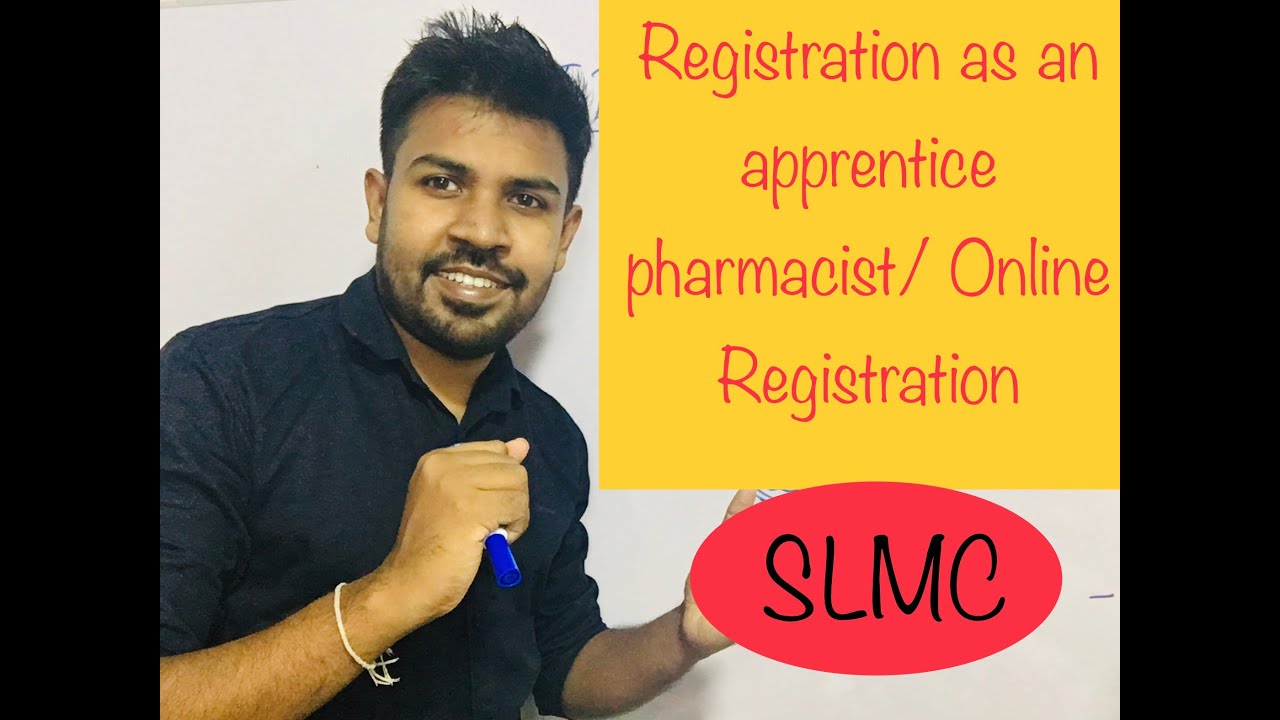 Apprentice Pharmacist Registration Process (Sri Lanka Medical Council)