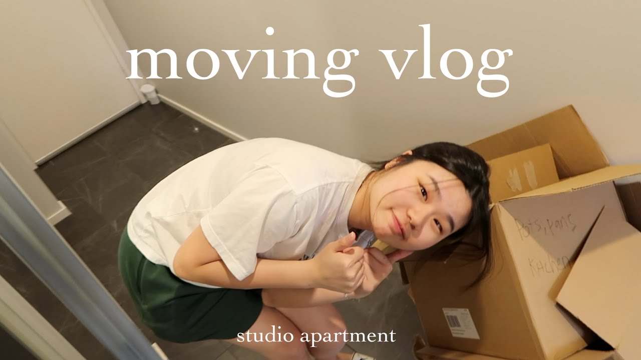 Moving Vlog 🌷 Studio apartment in Sydney | Moving process + empty apartment tour