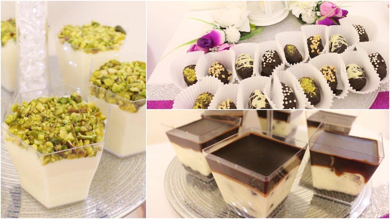 ♡ حلى الاوريو 🍩& مهلبية كريمية 🍮& تمر بالشوكولا ♡ أسهل وأطيب الوصفات 😋