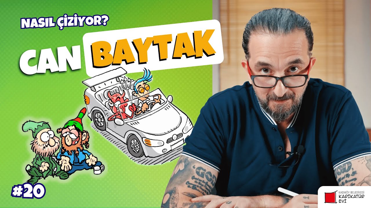 Can Baytak Nasıl Karikatür Çiziyor?