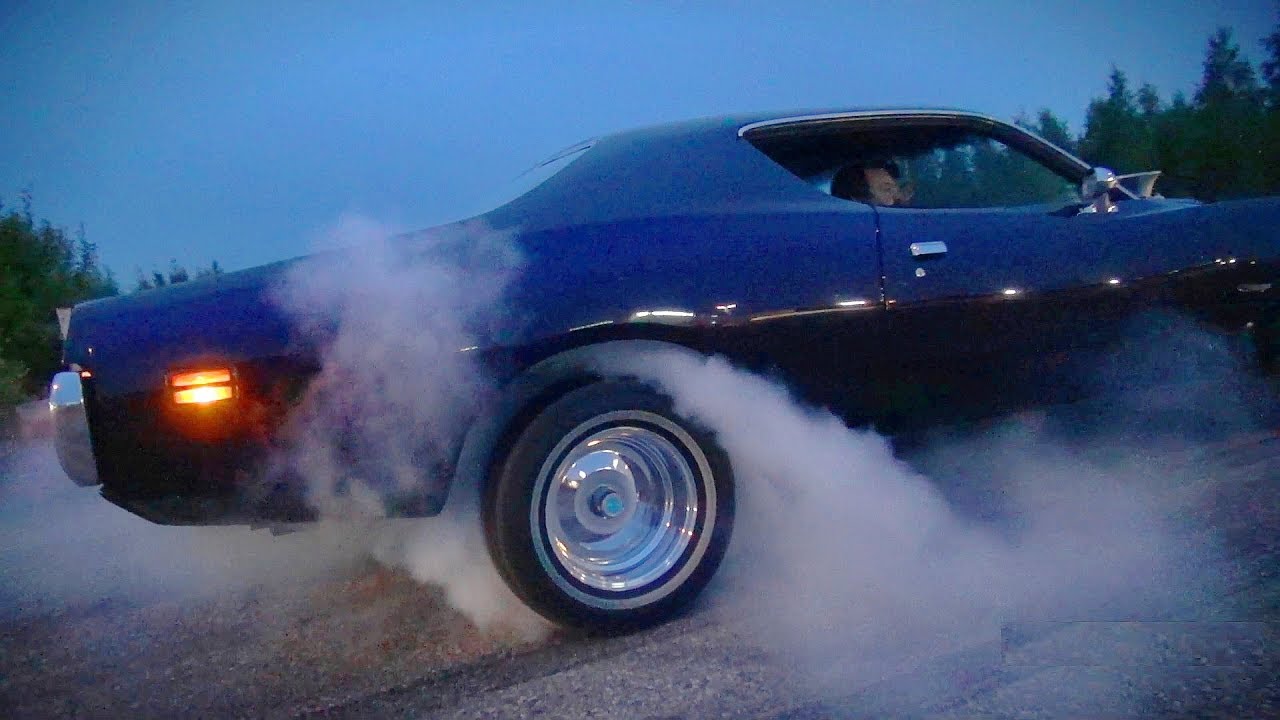 BLOWN Mopars Burning Rubber!! - '71 Dodge Demon & &rsquo;71 Charger | BURNOUTS |