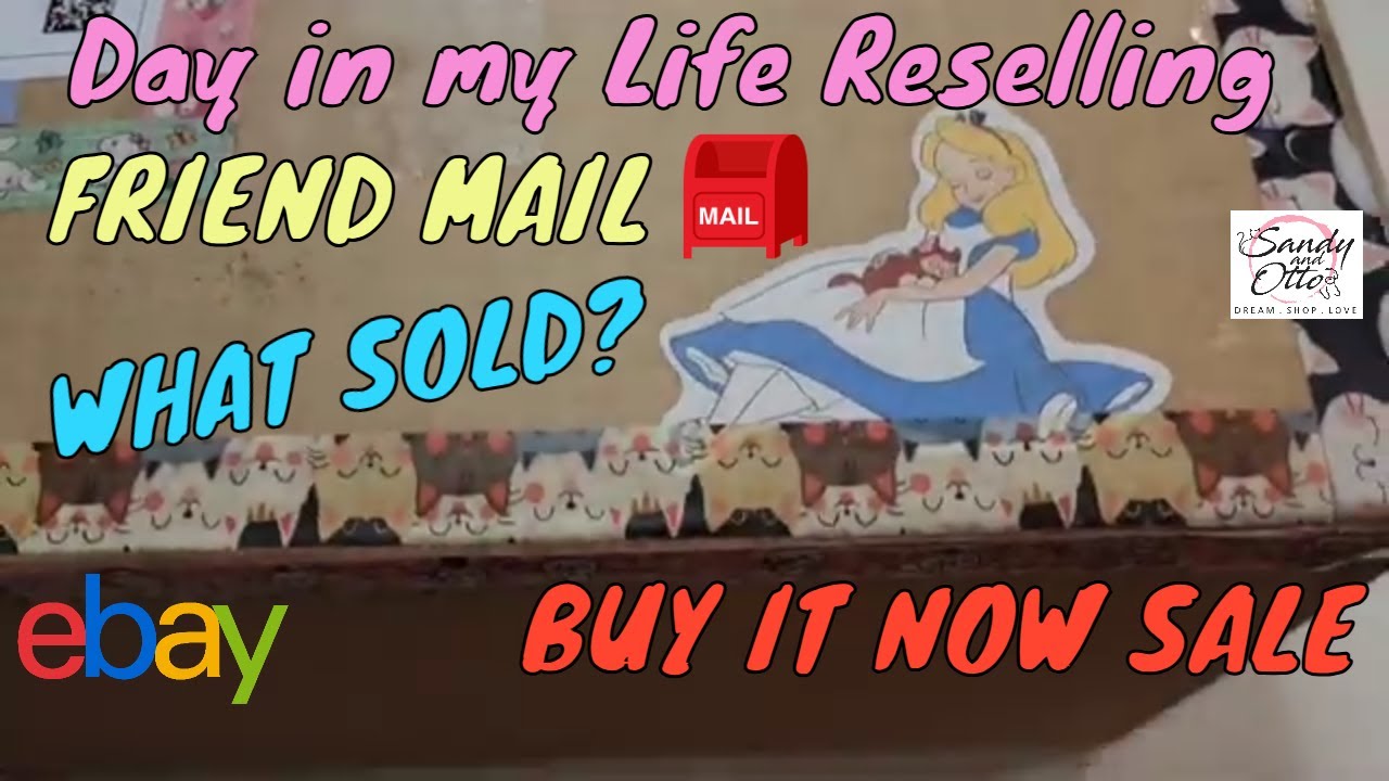 🎉Friend Mail📦🎉 | Buy It Now SALE | What Sold Vlog | Full-Time Reseller #thrifting