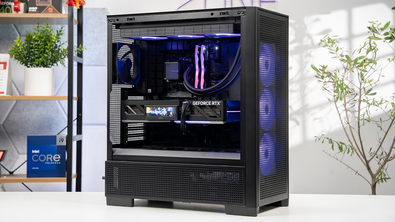 darkFlash AIR NOVA - Vỏ case th&ocirc;ng tho&aacute;ng cỡ trung gi&aacute; rẻ cho anh em l&agrave;m việc! 7800X3D + RTX 5070