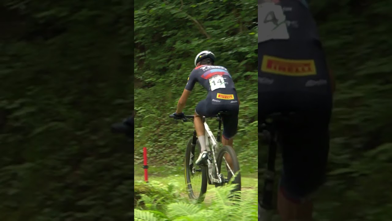 Riley Amos Continues His Race With A Flat Tyre