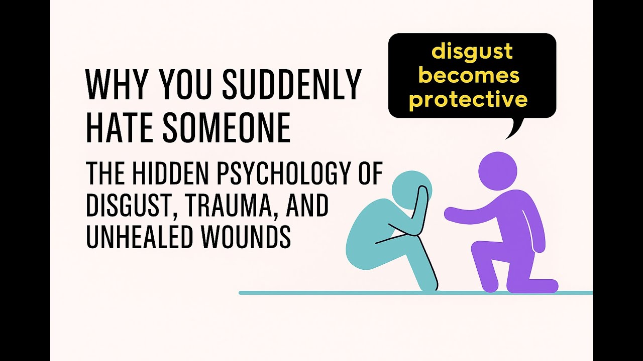 Why You Suddenly Hate Someone — The Hidden Psychology of Disgust, Trauma, and Unhealed Wounds
