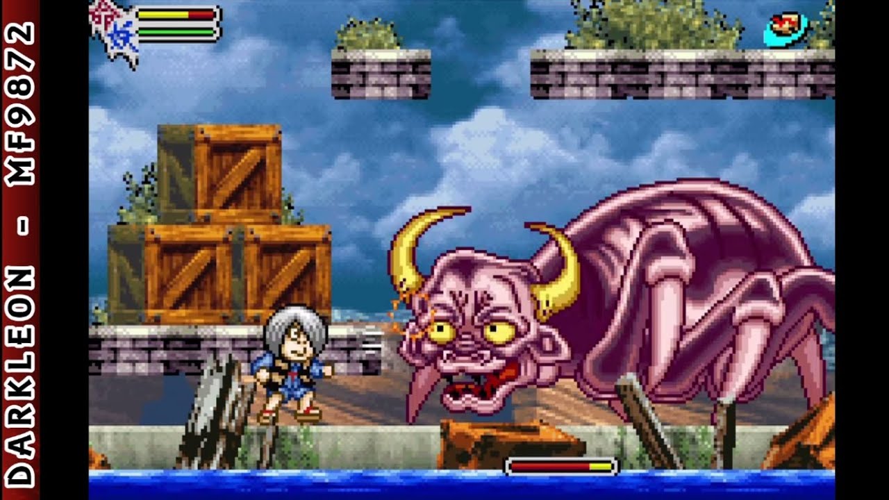 Game Boy Advance - Gegege no Kitarou - Kiki Ippatsu! Youkai Rettou © 2003 Konami - Gameplay