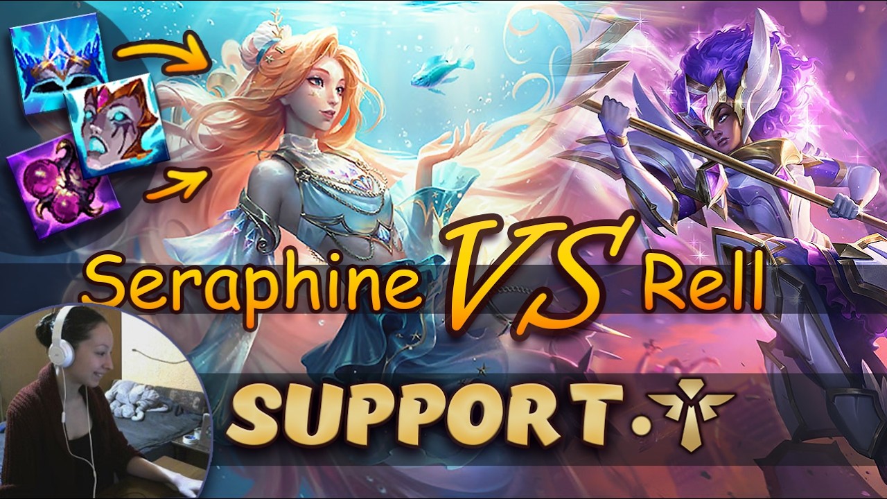 Seraphine & Jhin vs Rell & Xayah | Support | Full game | League of Legends - patch 26.04