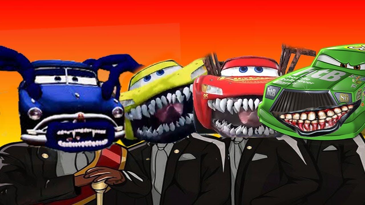 Epic Escape From The CARS Head Eater - Coffin Dance Meme ( COVER )
