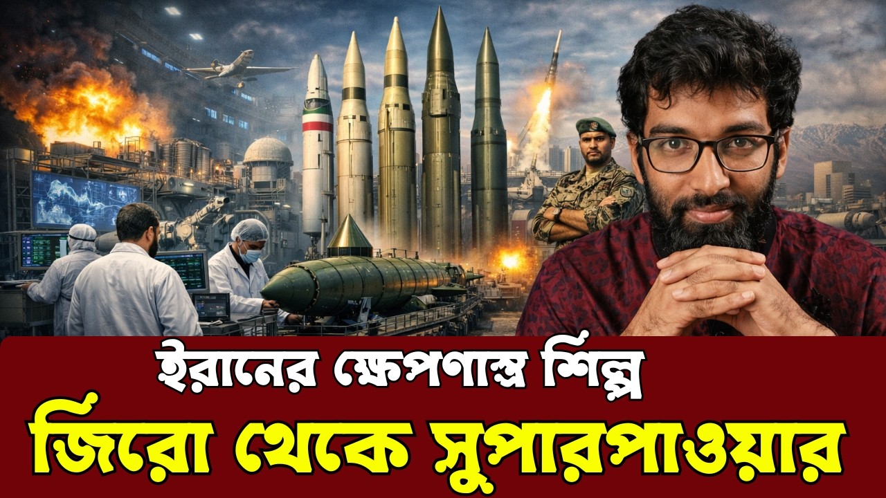 ইরানের ক্ষেপণাস্ত্র শক্তি:  নিজস্ব প্রযুক্তিতে  শক্তিশালী ইন্ডাস্ট্রি? @MukhomukhiPodcast