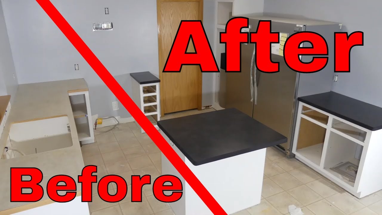 How To Re-Laminate a Formica Countertop DIY Budget Weekend Project