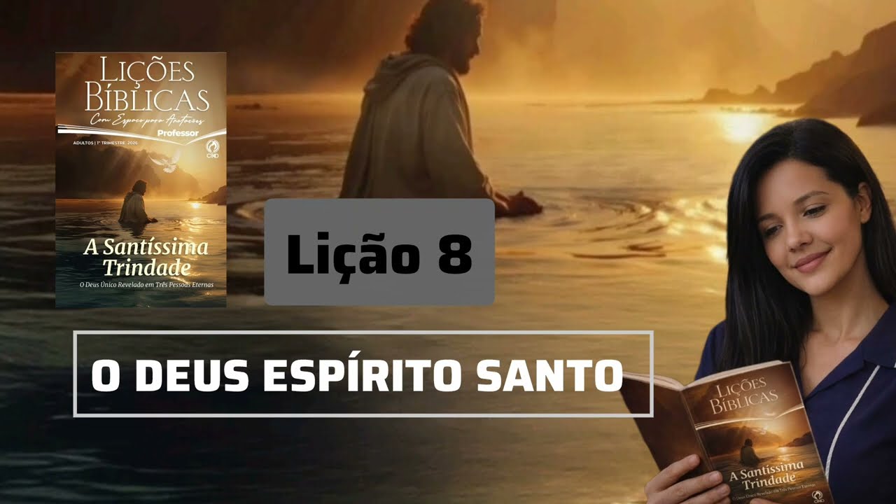 Lição 8- O DEUS ESPÍRITO SANTO / Resumo da AULA. 1° TRIMESTRE 2026