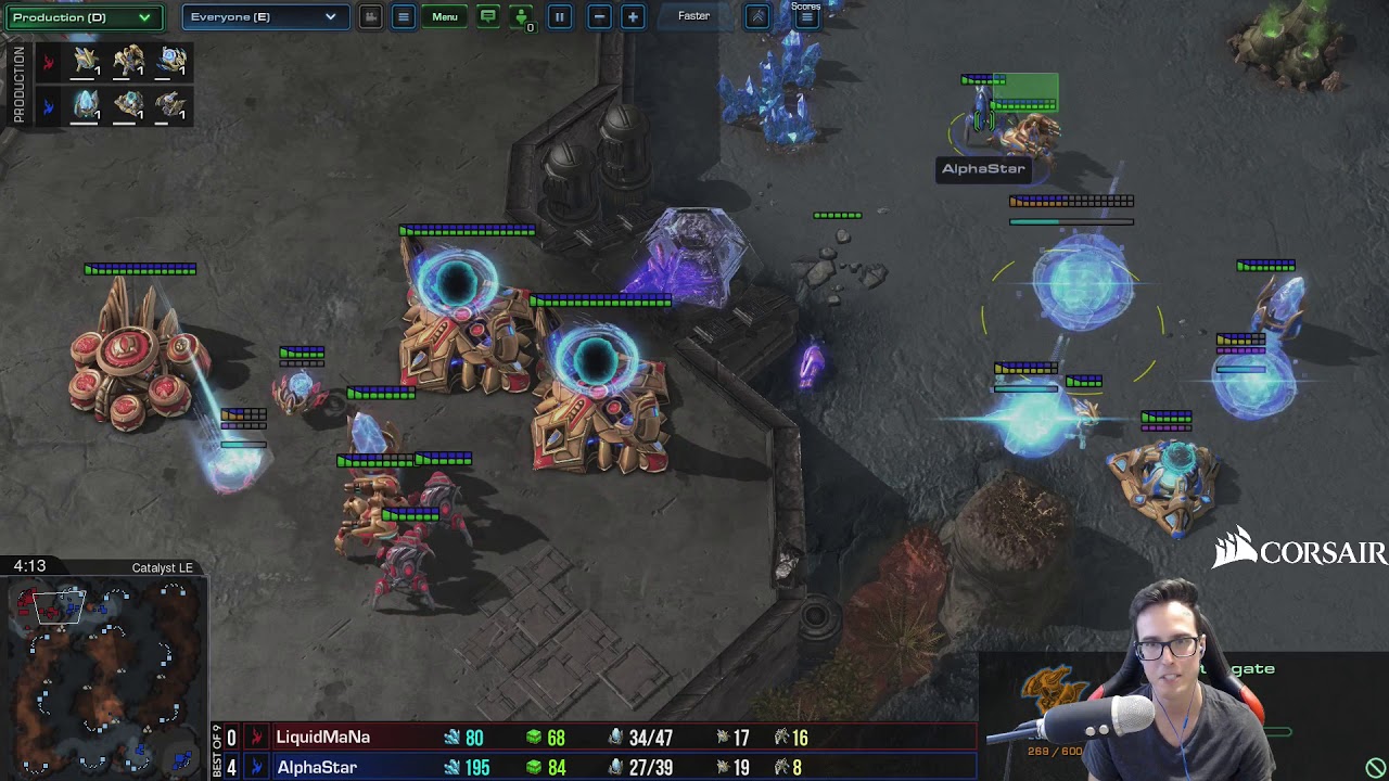 DeepMind Showmatch: AlphaStar vs MaNa - Game 5