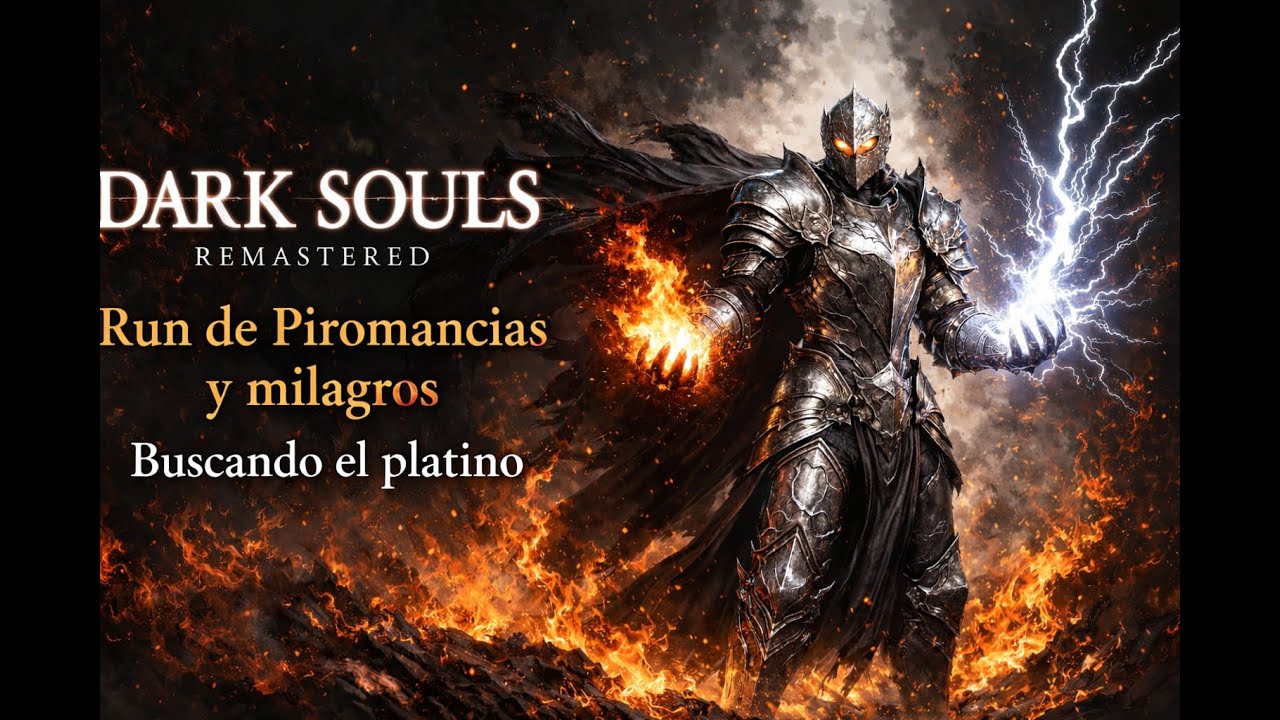 Dark Souls Remastered - Buscando el platino - Run de piromancias y milagros - parte 7