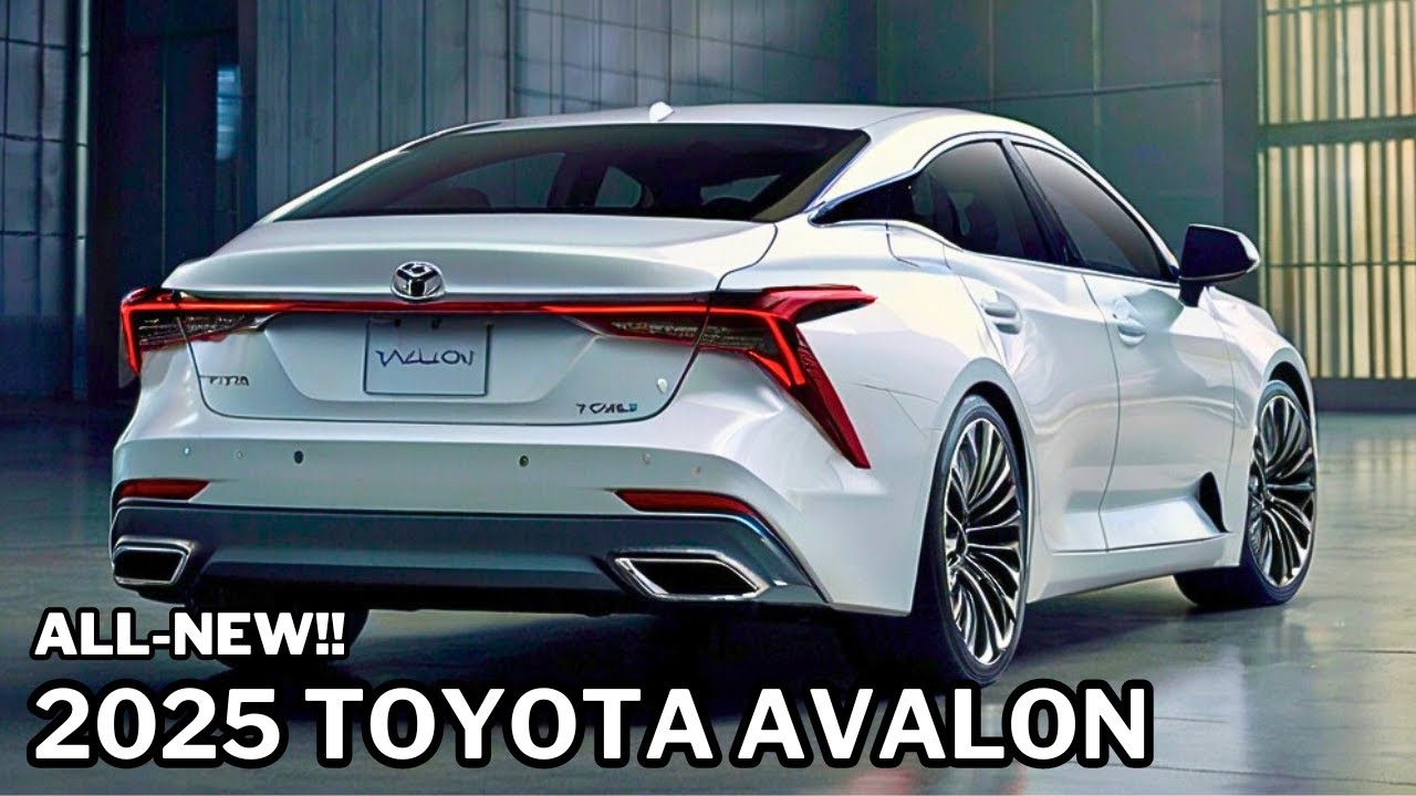Наконец-то представлена ​​Toyota Avalon 2025 года &mdash; эксклюзивный обзор!