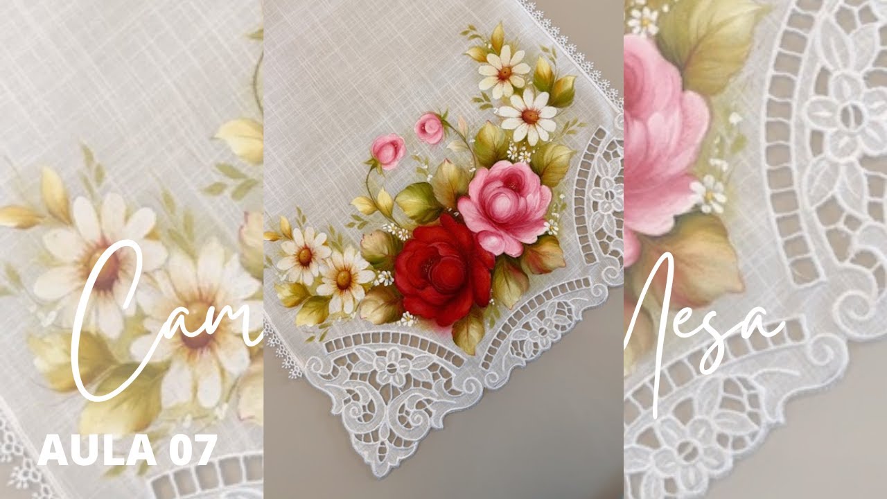 Como Pintar Rosas Italianas | Live 07 – Imersão Caminhos de Mesa