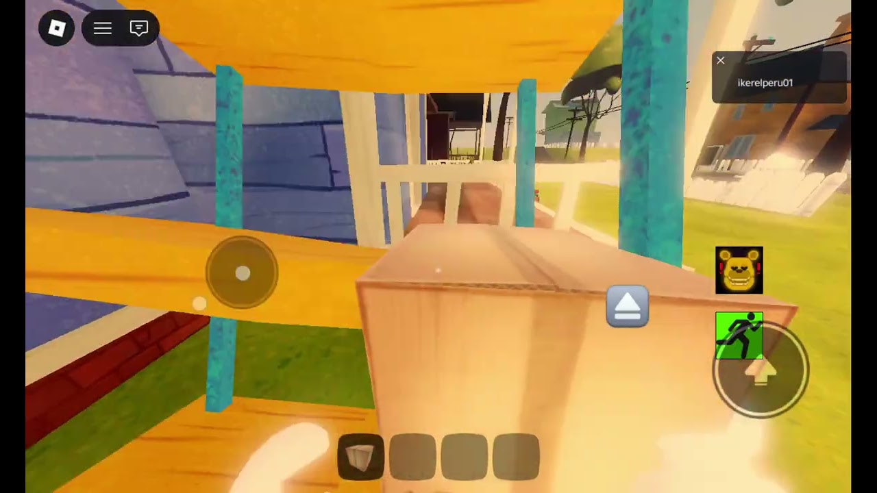 Jugando roblox
